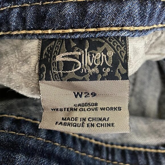 Silver Jeans Natsuki Capri‎ Jeans Blue Size 29 - Picture 6 of 7